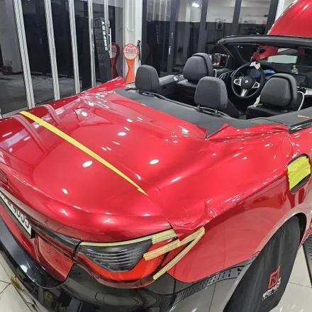 인천 BMW 랩핑 전문 – 420i 컨버터블 EMFEST 소울무빙레드 시공기 / 인천 남동구 논현동