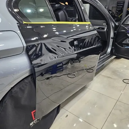 BMW m550d 리페어블랙 전체랩핑 시공기 / 라이트 톤 다운 PPF 작업까지 진행 / 인천 랩핑 PPF 전문점 / 인천 남동구 논현동