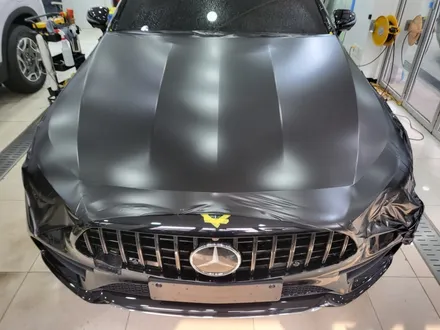 벤츠 CLS450 랩핑 잘하는곳 / 사틴블랙랩핑 / 인천 중구랩핑 / 인천중구 해안동랩핑 / 인천랩핑 / 인천 서구, 부평, 부천