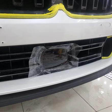인천PPF BMW 850i 앞범퍼 PPF 재시공 / PPF 필름덕에 도장면을 보호 받으셨습니다 ^^ / PPF를 해야하는 이유 / 클리프디자인 옥타곤 / 인천 남동구 논현동