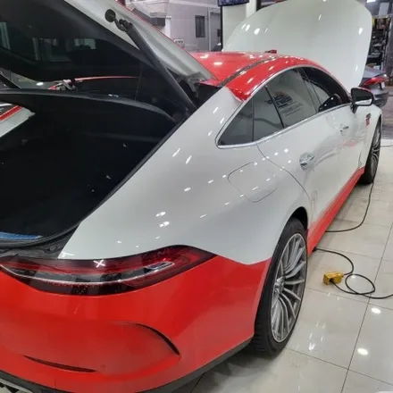 송도랩핑 벤츠 GT43 AMG 전체랩핑 제거 해드렸습니다 ^^ / 깔끔하게 원상복구 완료 / 인천 남동구 논현동