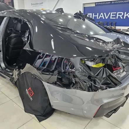 BMW m550d 리페어블랙 전체랩핑 시공기 / 라이트 톤 다운 PPF 작업까지 진행 / 인천 랩핑 PPF 전문점 / 인천 남동구 논현동