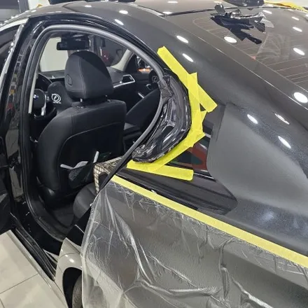 BMW 320d 백화현상 해결, 3M 2080 크롬죽이기 시공 / 인천 남동구 논현동