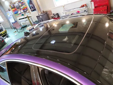 인천 랩핑 BMW 5시리즈 사틴퍼플메탈릭 전체 랩핑 포스팅/에이버리데니슨 / 인천 남동구 논현동