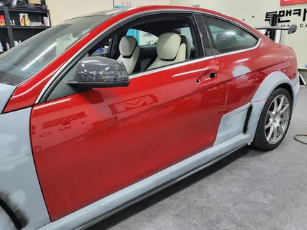 인천랩핑 벤츠 C63AMG 전체랩핑 / 유명유튜버님 차량 / 사틴블랙락그레이메탈릭 / 에이버리데니슨 / 송도랩핑 / 논현랩핑 / 시흥랩핑 / 김포랩핑 / 청라랩핑 / 인천 서구, 부평, 부천