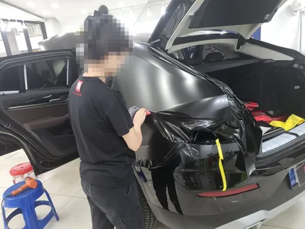 BMW X4 신형 전체랩핑 잘하는곳 / 사틴블랙 전체랩핑 / x4랩핑 전문점 / 예산랩핑 예산군랩핑 / 인천 서구, 부평, 부천
