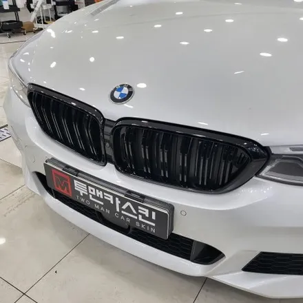 인천랩핑 전문점 투맨카스킨에 소문듣고 방문주셨네요^^ / BMW 6GT 사이드미러 유광블랙 랩핑 / 키드니그릴교체 / 인천 서구, 부평, 부천