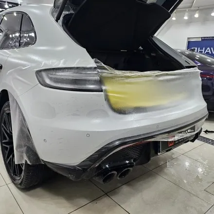 포르쉐 마칸 GTS 무광 PPF 재시공｜뒷범퍼 사고 후 깔끔한 복원 작업 / 인천 남동구 논현동
