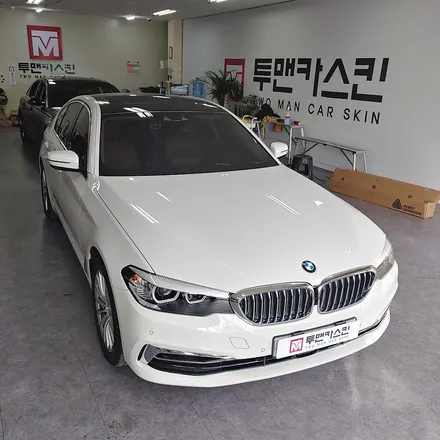 인천랩핑 BMW g30 루프스킨 작업 포스팅 / 작은 포인트로 큰 변화 및 만족감을 주는 포인트랩핑 / bmw 5시리즈 루프스킨 / 청라랩핑 / 인천 남동구 논현동