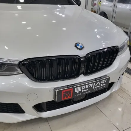 인천랩핑 전문점 투맨카스킨에 소문듣고 방문주셨네요^^ / BMW 6GT 사이드미러 유광블랙 랩핑 / 키드니그릴교체 / 인천 서구, 부평, 부천
