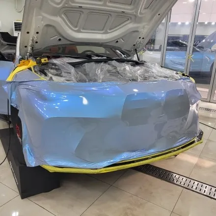 BMW M4 기존 사틴블랙 랩핑 제거 후 오토벨벳 문스톤 그레이 컬러로 전체랩핑 재 시공 해드렸습니다^^ 추가로 커스텀 데칼까지!/ BMW M4 랩핑 전문점 투맨카스킨 / 파주랩핑 / 인천 남동구 논현동
