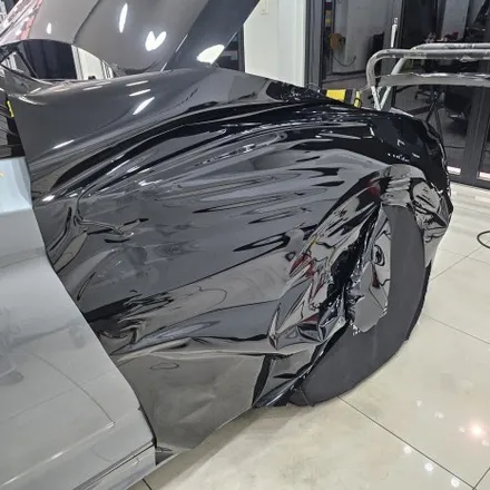 BMW m550d 리페어블랙 전체랩핑 시공기 / 라이트 톤 다운 PPF 작업까지 진행 / 인천 랩핑 PPF 전문점 / 인천 남동구 논현동