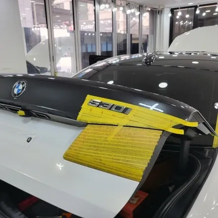 인천랩핑 BMW 5시리즈 3m2080 화이트 골드 스파클 전체랩핑 / 인천 남동구 논현동