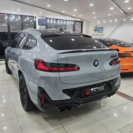 인천랩핑 BMW X4 m 차량에 퀄리티 높은 루프스킨 작업 진행 해드렸습니다^^ / 3m2080 유광블랙 / 인천 남동구 논현동
