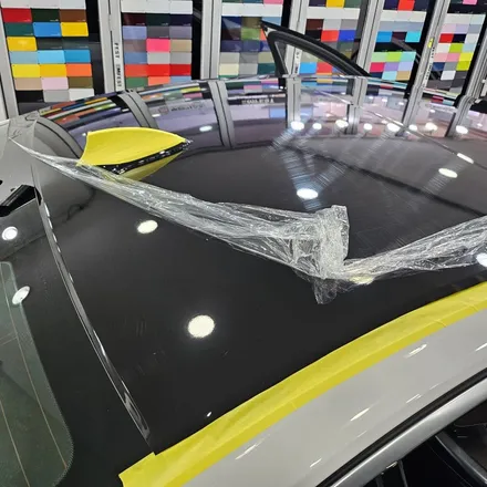 인천 루프스킨 BMW 5시리즈 G바디 3M2080 유광블랙 시공 후기 / 인천 남동구 논현동