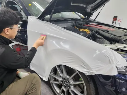 [투맨카스킨] 벤츠 c43 amg 전체랩핑 / 다이아몬드화이트 랩핑 / 에이버리데니슨 / 인천랩핑 / 송도랩핑 / 청라랩핑 / 인천ppf / 송도ppf / 논현랩핑 / 논현ppf / 인천 서구, 부평, 부천