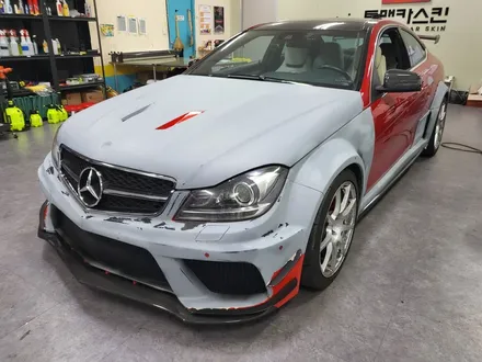 인천랩핑 벤츠 C63AMG 전체랩핑 / 유명유튜버님 차량 / 사틴블랙락그레이메탈릭 / 에이버리데니슨 / 송도랩핑 / 논현랩핑 / 시흥랩핑 / 김포랩핑 / 청라랩핑 / 인천 서구, 부평, 부천