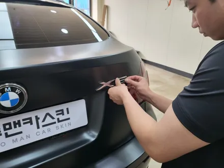 BMW X6 전체랩핑 잘하는곳 / 에이버리데니슨 사틴블랙 / x6랩핑 / 의왕랩핑 의왕시랩핑 의왕ppf 의왕시ppf 의왕썬팅 의왕시썬팅 / 인천 서구, 부평, 부천