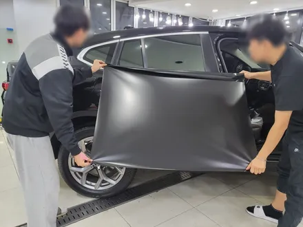 BMW X4 신형 전체랩핑 잘하는곳 / 사틴블랙 전체랩핑 / x4랩핑 전문점 / 예산랩핑 예산군랩핑 / 인천 서구, 부평, 부천