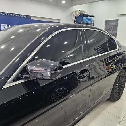 BMW 320i 윈도우 크롬죽이기 제거 및 도어컵 PPF 제거 작업 후기 / 인천 남동구 논현동
