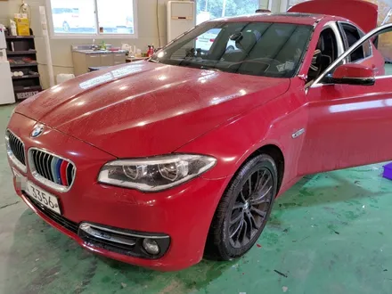 인천 랩핑 BMW 5시리즈 사틴퍼플메탈릭 전체 랩핑 포스팅/에이버리데니슨 / 인천 남동구 논현동