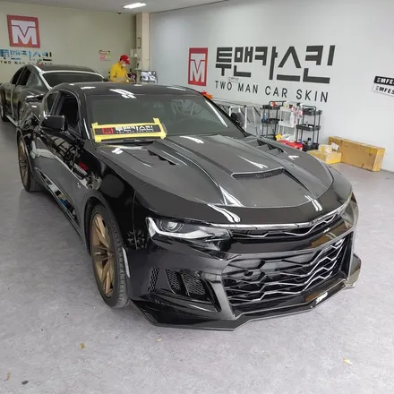 인천 랩핑 ppf 카마로 ss 앞범퍼 ppf 시공 포스팅/카마로 ppf/카마로 랩핑/카마로 전문점/청라 랩핑/청라 ppf / 인천 남동구 논현동