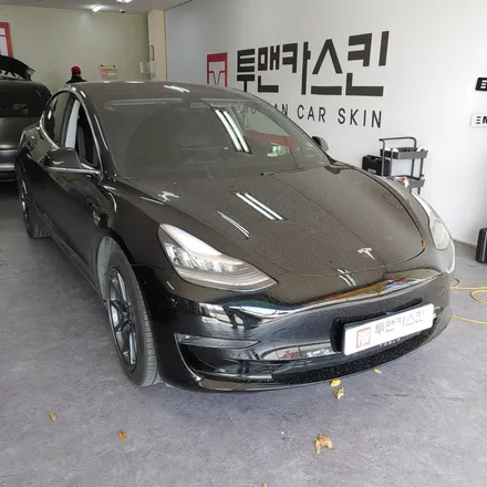 인천 랩핑 테슬라 모델3 사틴다크그레이 전체랩핑 포스팅 / 모델3 전체랩핑 / 모델3 랩핑전문점 / 청라랩핑 / 인천 남동구 논현동