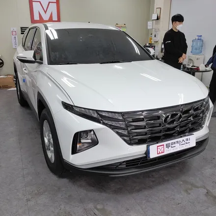인천랩핑 신형 투싼 nx4 전체랩핑 시공 포스팅 / 순정같은 컬러로 자연스럽게 / 청라랩핑 / 인천 남동구 논현동