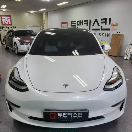 [인천랩핑] 테슬라 모델3 전체랩핑 시공 포스팅 / 에이버리데니슨 \
