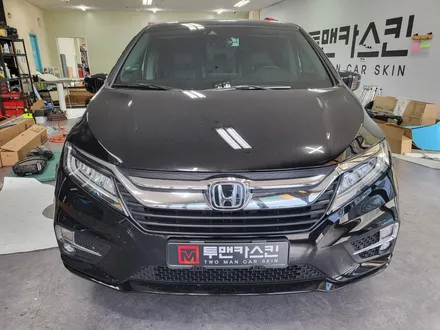 혼다 오딧세이 크롬죽이기 / 블랙차량을 더욱 포스있게 만들기 / 혼다 랩핑 잘하는곳 / 인천랩핑 송도랩핑 / 인천 서구, 부평, 부천