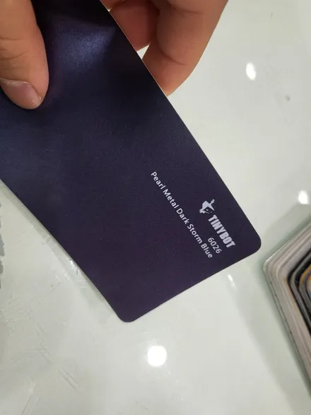 현대 아이오닉5 전체 랩핑 잘하는곳 / 타이니봇 / 펄 메탈 다크 스톰 블루 / 국내 1대만 있는 컬러 / tinybot vinyl wrap / 홍성랩핑 홍성군랩핑 / 인천 서구, 부평, 부천