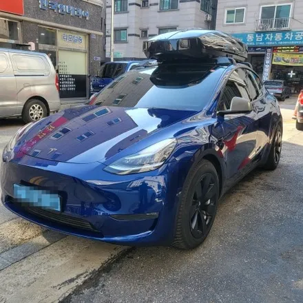 인천랩핑 테슬라 랩핑 PPF를 전문점에서 해야하는 이유~! / 테슬라 모델Y 한야 - 뱀파이어레드 전체랩핑 / 인천 서구, 부평, 부천