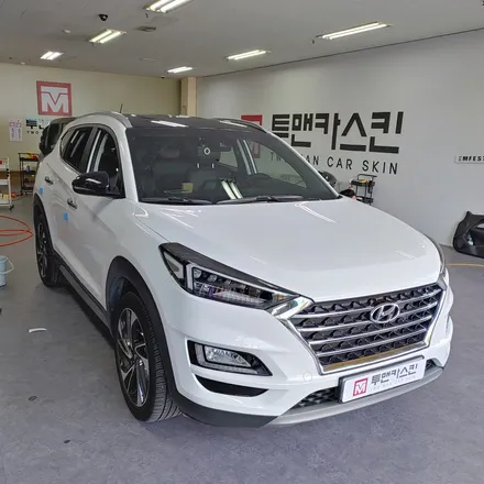 인천 랩핑 투싼 루프스킨 사이드미러 블랙유광 포인트 랩핑/투싼 랩핑/청라 랩핑/인천랩핑샵 / 인천 남동구 논현동