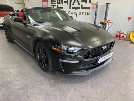 [투맨카스킨] 포드 머스탱 사틴블랙 전체랩핑 / 머슬카랩핑 / 남자의차 / 인천랩핑 / 청라랩핑 / 파주랩핑 / 송도랩핑 / 시흥랩핑 / 논현랩핑 / 인천 서구, 부평, 부천