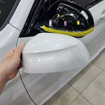 BMW ix3 그릴랩핑 사이드미러랩핑 디퓨져랩핑 / 3m2080 유광블랙 / 인천 남동구 논현동