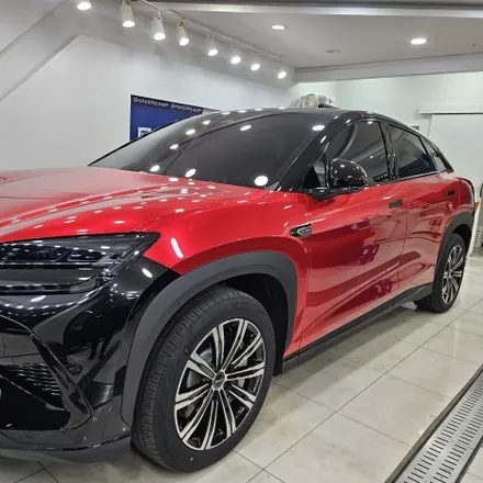BYD 씨라이언7 전국 1호 투톤 전체랩핑 – 소울무빙레드로 완성된 압도적 존재감 / 인천 남동구 논현동