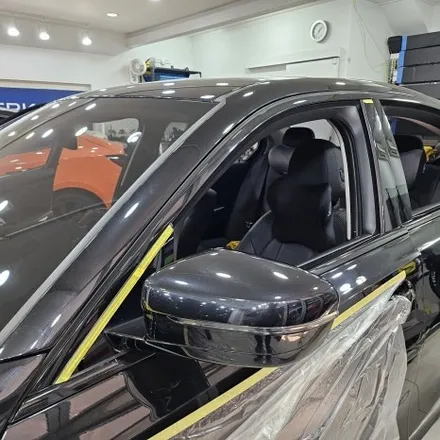BMW 320d 백화현상 해결, 3M 2080 크롬죽이기 시공 / 인천 남동구 논현동