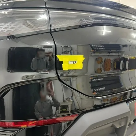 BYD 씨라이언7 엠블럼 랩핑 작업 후기 / EV, SEALION7 레터링은 제거 하기 / 인천 남동구 논현동