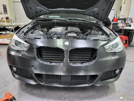 [투맨카스킨]BMW 5gt 전체랩핑 / 실내랩핑 / 브러쉬드블랙메탈릭 / 3m2080 / 인천랩핑 / 논현랩핑 / 시흥랩핑 / 송도랩핑 / 청라랩핑 / 인천 서구, 부평, 부천