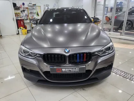 BMW 320d 전체랩핑 잘하는곳 / 사틴다크그레이 전체랩핑 / 3시리즈 랩핑 / 청주랩핑 청주시랩핑 / 인천 서구, 부평, 부천