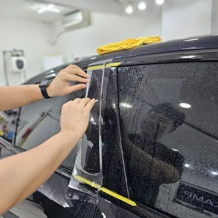 BMW i5 전체 PPF 작업 및 아이코닉글로우 그릴 유광블랙 랩핑 / 인천PPF 전문 / 인천 남동구 논현동