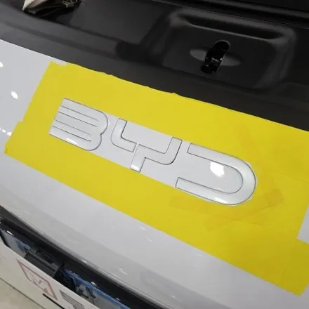 BYD 씨라이언7 전기차, 인천 부분랩핑으로 유니크하게 변신 / 인천 남동구 논현동