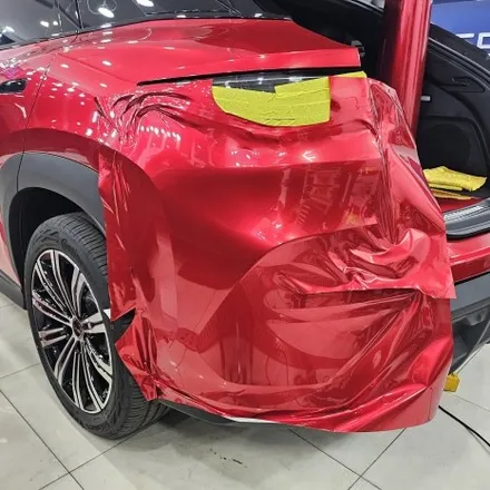 BYD 씨라이언7 전국 1호 투톤 전체랩핑 – 소울무빙레드로 완성된 압도적 존재감 / 인천 남동구 논현동