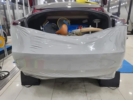 테슬라 모델3 랩핑잘하는곳 / 고광도필름 AX wrap Chalk Grey / 순정 포르쉐 컬러 / 공구리랩핑 시멘트랩핑 / 천안랩핑 천안시랩핑 천안ppf 천안시ppf / 인천 서구, 부평, 부천