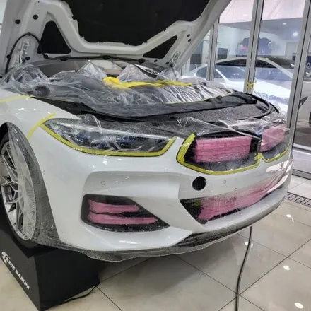 인천PPF 고급 스포츠 세단에 전체PPF 작업은 필수죠~! / bmw m850i 차량에 전체PPF작업진행 해드렸습니다^^ / 클리프디자인 옥타곤 / 인천 서구, 부평, 부천
