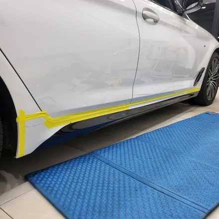 BMW 5시리즈 루프스킨, 사이드미러, 그릴교체, 스포일러 부착, m퍼포먼스 데칼 / 여러가지 부분 작업으로 스포티하고 이쁜 5시리즈 만들기! / 안산랩핑 / 인천 남동구 논현동