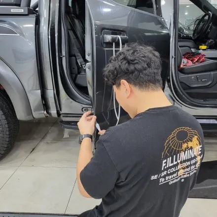포드 F150 랩터 생활보호 PPF 작업 진행 해드렸습니다. / 라이트 사이드미러 도어컵 도어엣지 B필러 주유구 / 인천 PPF / 포드 랩터 PPF 전문점 / 인천 남동구 논현동