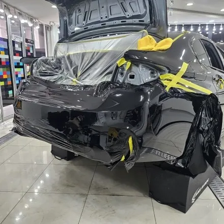 BMW m550d 리페어블랙 전체랩핑 시공기 / 라이트 톤 다운 PPF 작업까지 진행 / 인천 랩핑 PPF 전문점 / 인천 남동구 논현동