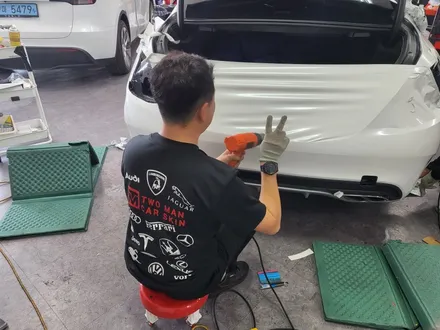 [투맨카스킨] 벤츠 c43 amg 전체랩핑 / 다이아몬드화이트 랩핑 / 에이버리데니슨 / 인천랩핑 / 송도랩핑 / 청라랩핑 / 인천ppf / 송도ppf / 논현랩핑 / 논현ppf / 인천 서구, 부평, 부천
