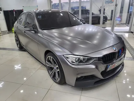 BMW 320d 전체랩핑 잘하는곳 / 사틴다크그레이 전체랩핑 / 3시리즈 랩핑 / 청주랩핑 청주시랩핑 / 인천 서구, 부평, 부천
